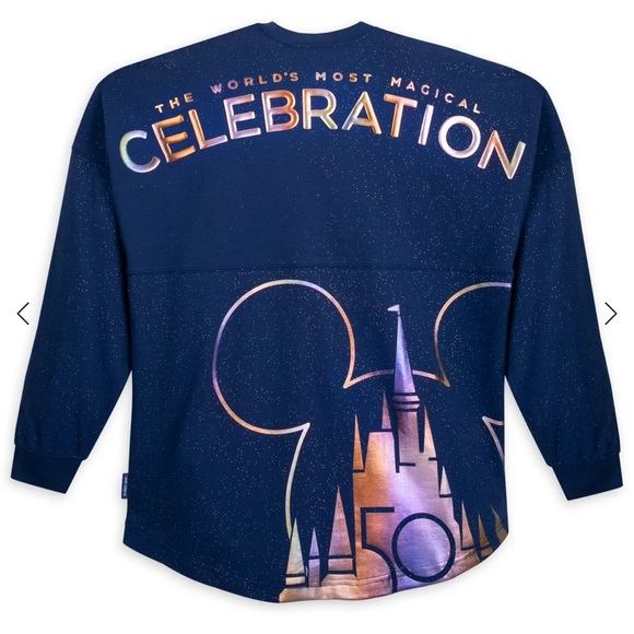 Disney Tops - Walt Disney World 50th Anniversary Spirit Jersey
